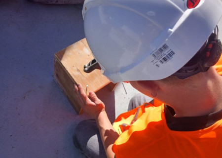 Blitzschnuppern auf der Baustelle